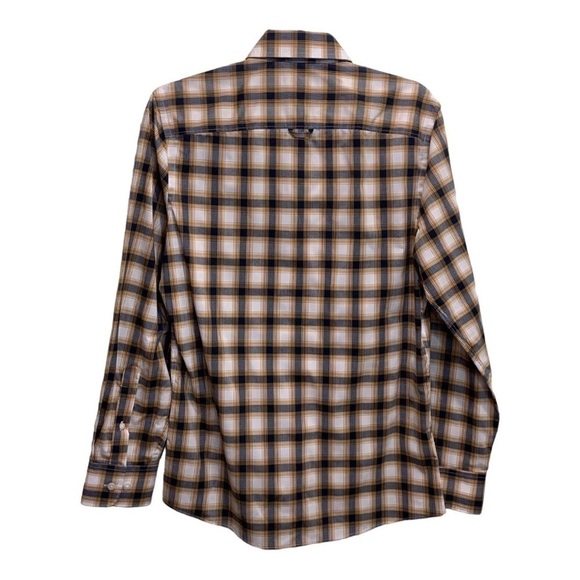 Nordstrom Button Down Plaid Shirt Size S - Picture 2 of 3